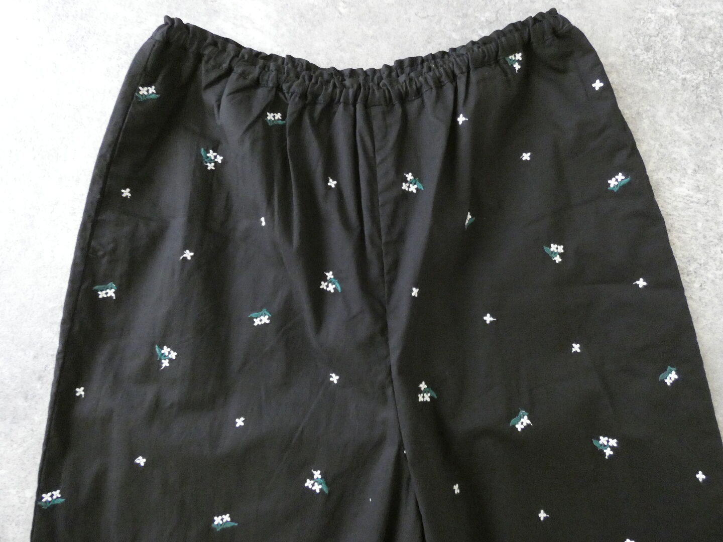PONT DE CHALONS(ポンデシャロン) タイニーフラワー エンブロイダリーパンツ(裏付)の商品画像22
