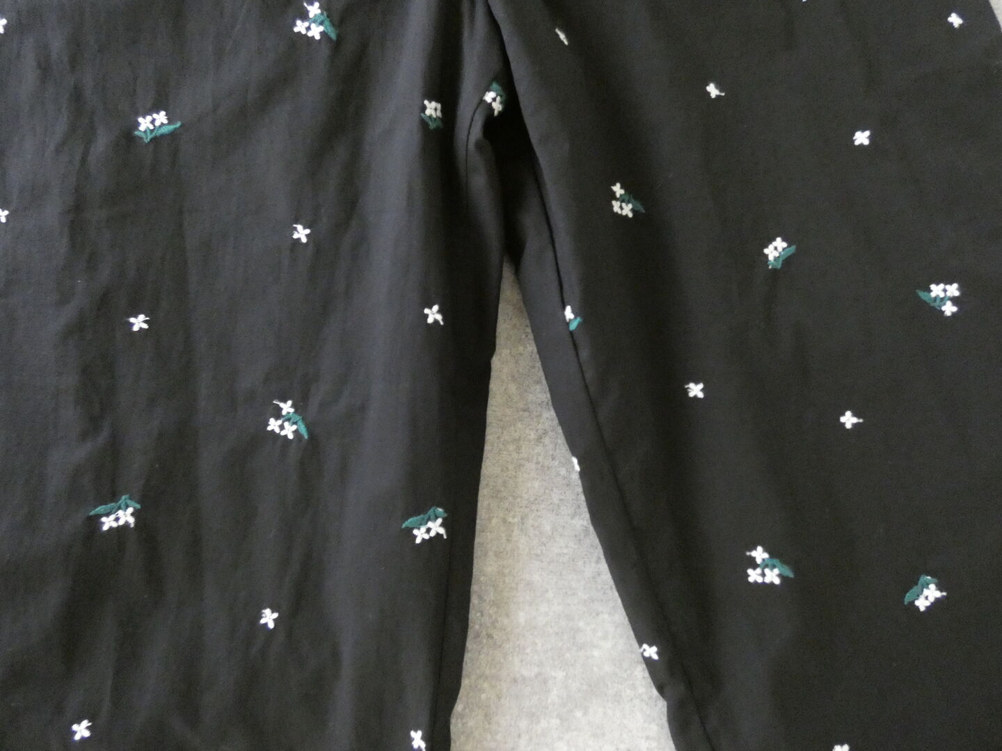 PONT DE CHALONS(ポンデシャロン) タイニーフラワー エンブロイダリーパンツ(裏付)の商品画像24