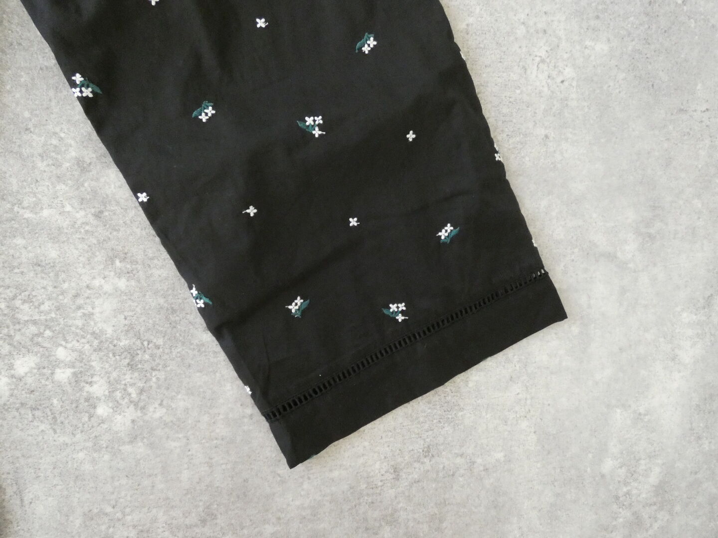 PONT DE CHALONS(ポンデシャロン) タイニーフラワー エンブロイダリーパンツ(裏付)の商品画像30