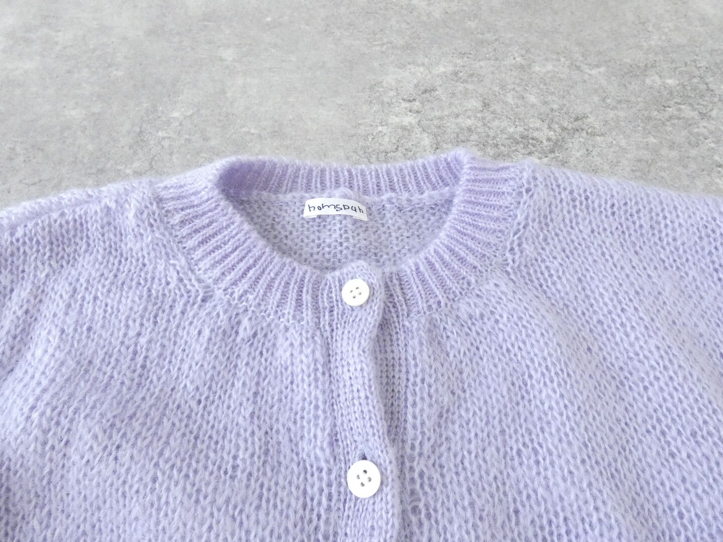 homspun(ホームスパン) モヘヤカーディガンの商品画像22