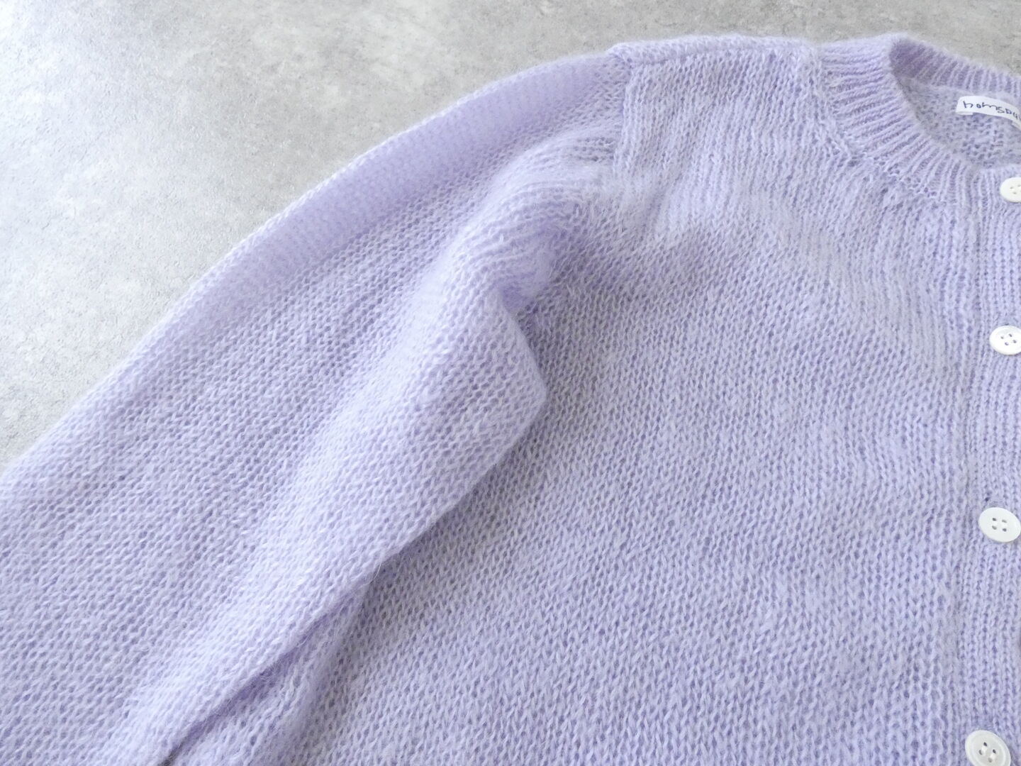 homspun(ホームスパン) モヘヤカーディガンの商品画像23