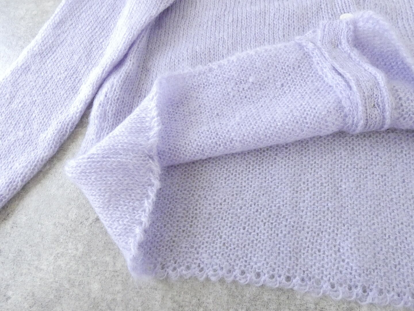 homspun(ホームスパン) モヘヤカーディガンの商品画像26