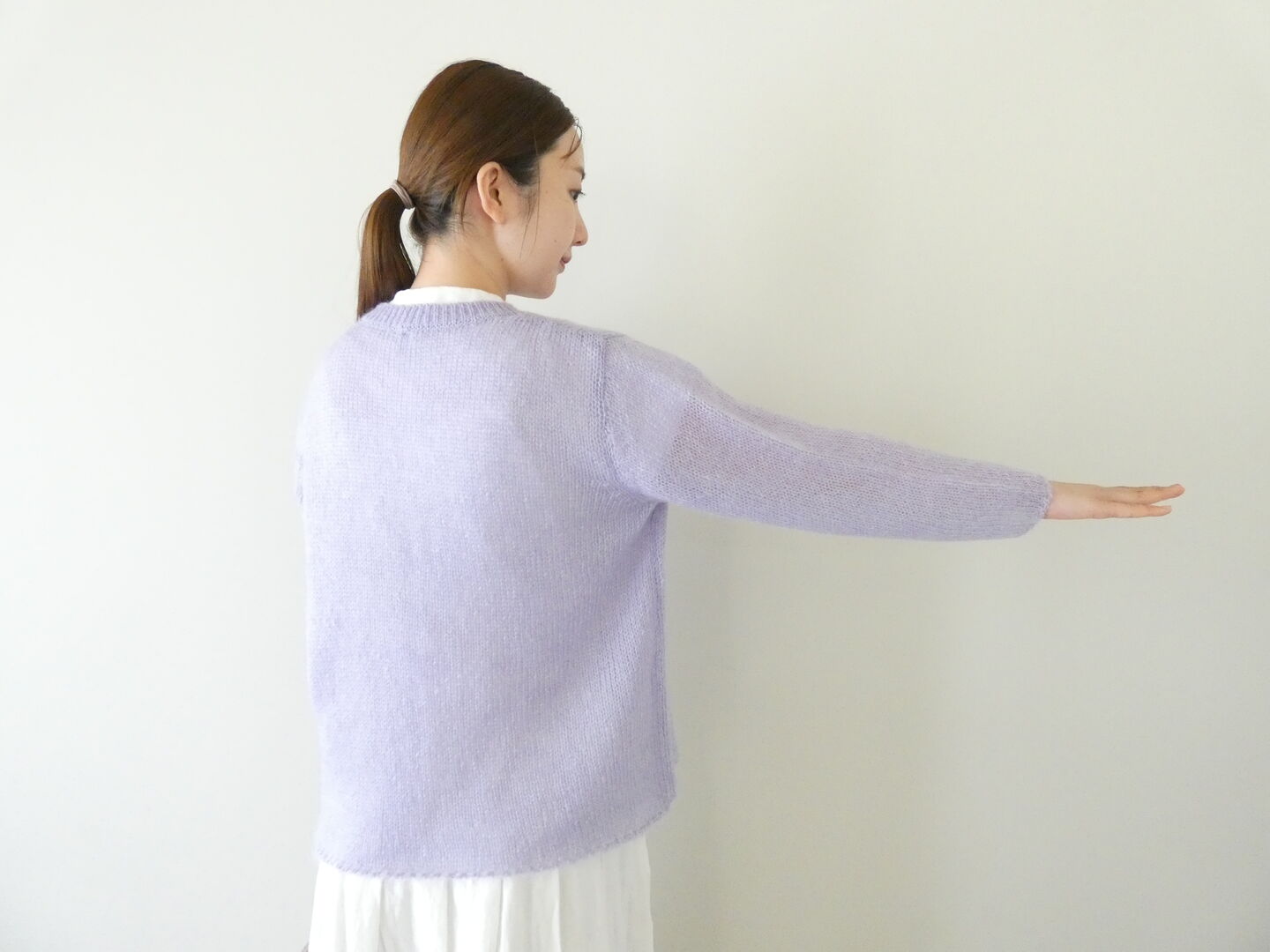 homspun(ホームスパン) モヘヤカーディガンの商品画像7