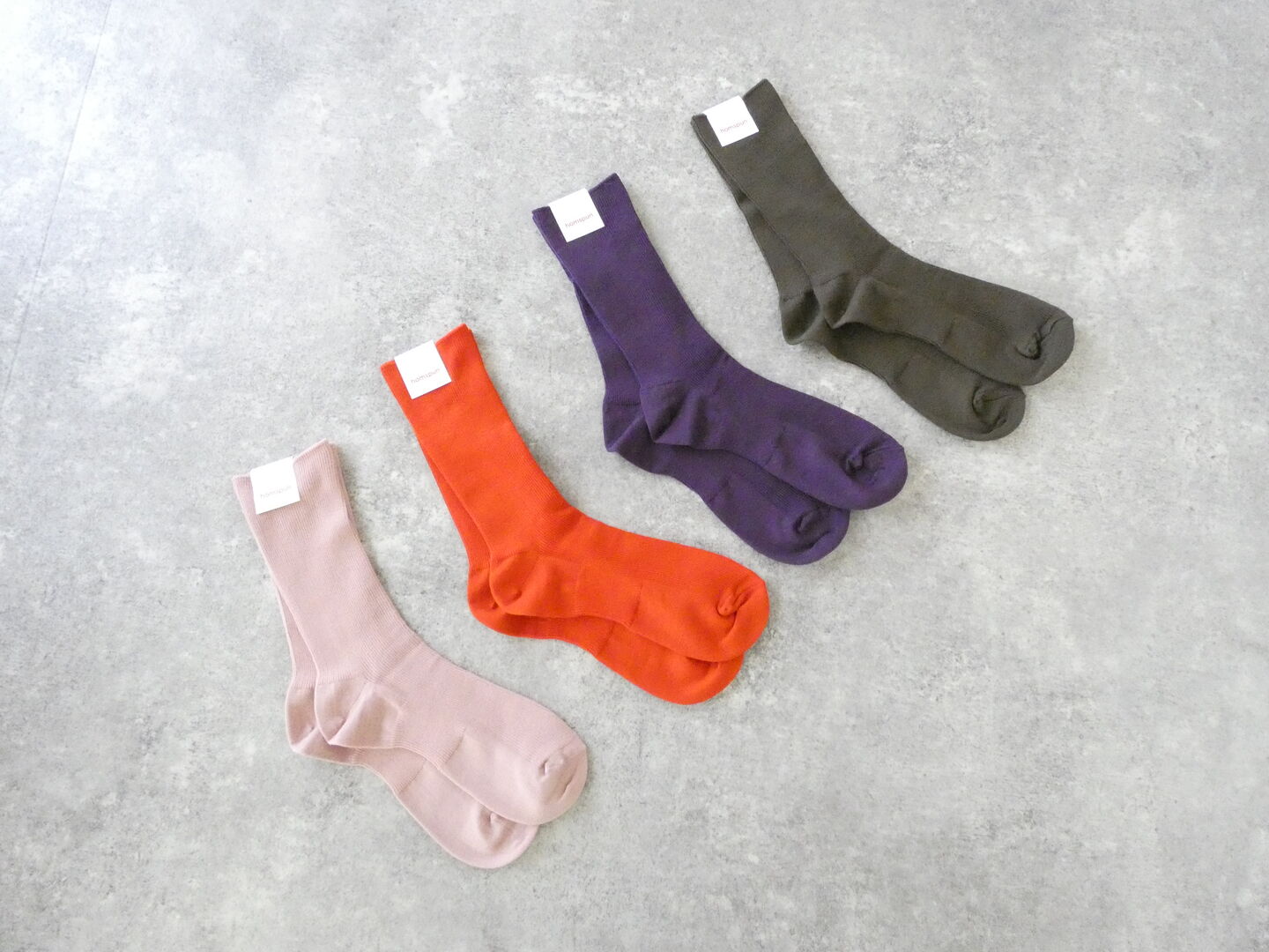 homspun(ホームスパン) 防縮ウールソックスの商品画像2