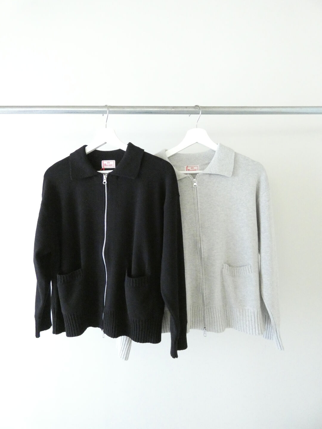 mao made(マオメイド) やわらかコットン異ケージリブZIP UP ジャケットの商品画像11