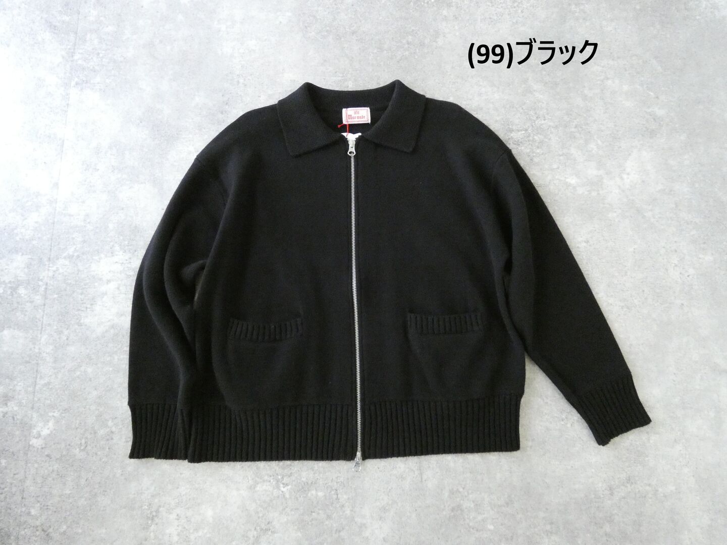 mao made(マオメイド) やわらかコットン異ケージリブZIP UP ジャケットの商品画像28