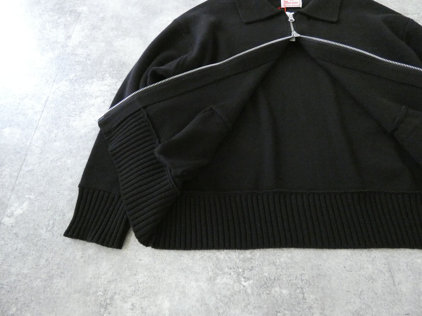 mao made(マオメイド) やわらかコットン異ケージリブZIP UP ジャケットの商品画像35