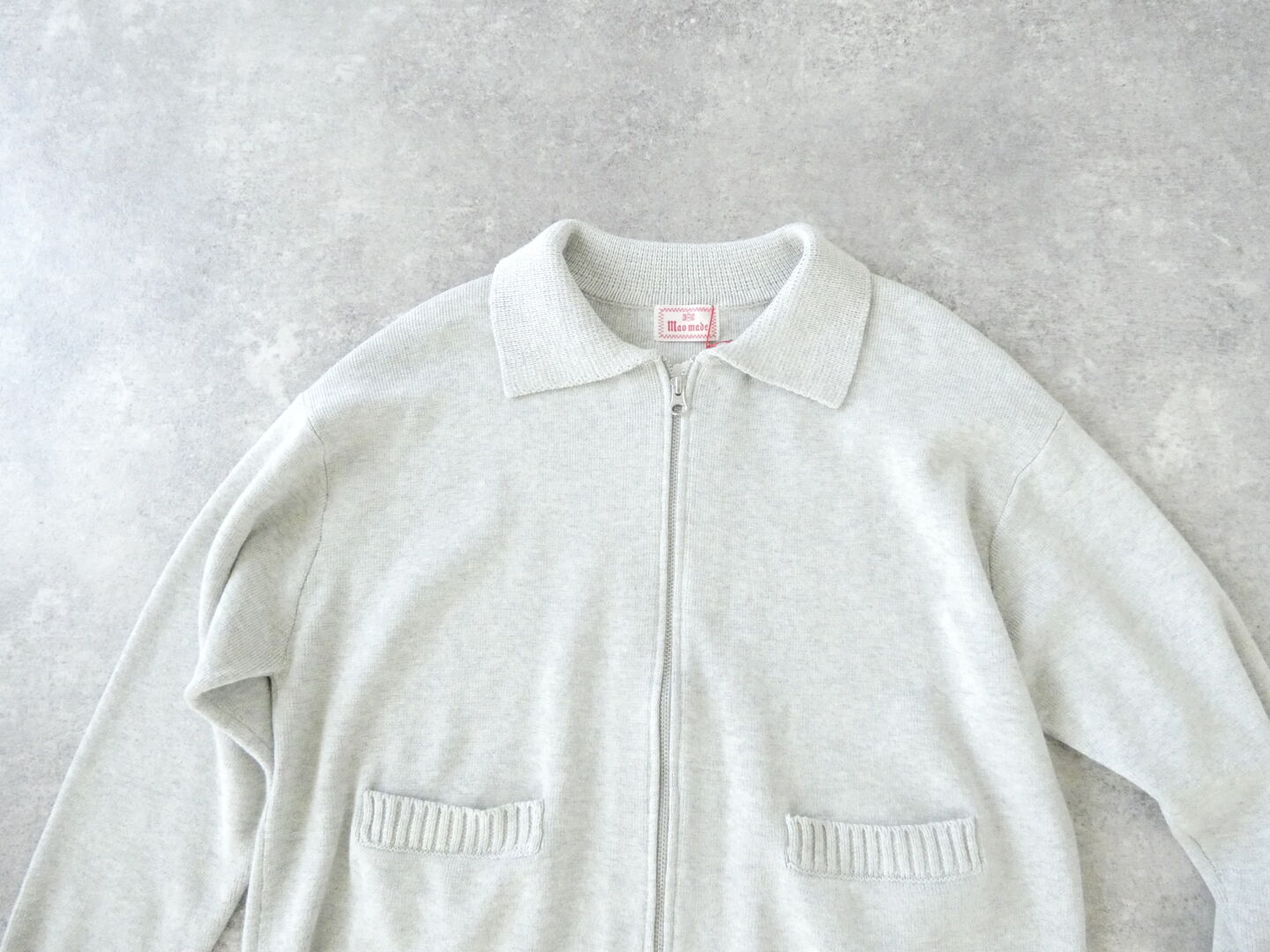 mao made(マオメイド) やわらかコットン異ケージリブZIP UP ジャケットの商品画像44