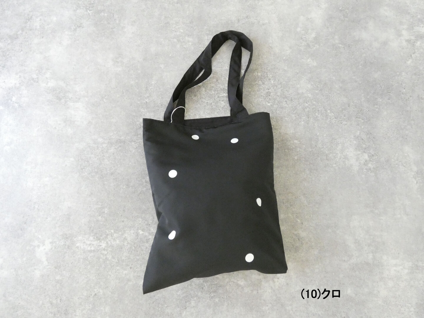 prit(プリット) ライトグログランランダムドットプリント×リサイクルエアリークロスバッグの商品画像11