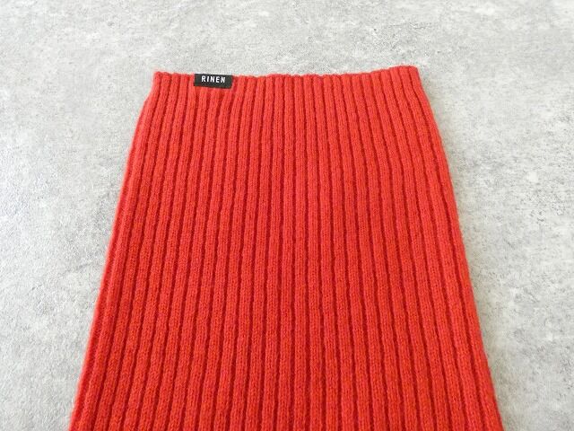RINEN(リネン) 【別注カラーあり】2/24ウールリブ編み(ホールガーメント)ネックウォーマーの商品画像31