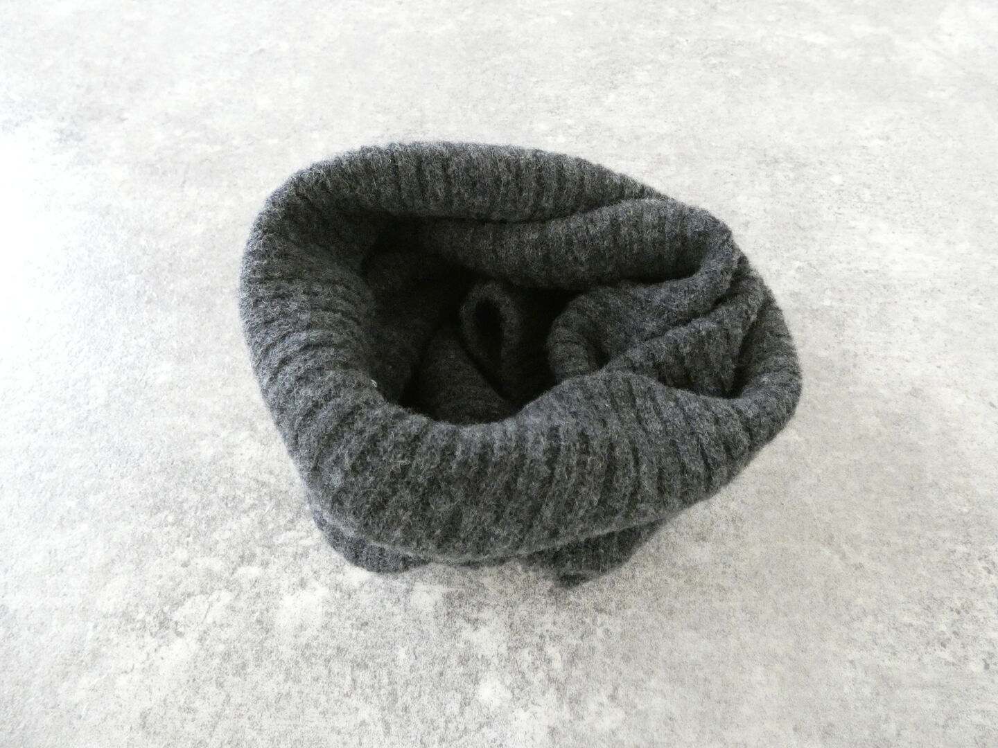 RINEN(リネン) 【別注カラーあり】2/24ウールリブ編み(ホールガーメント)ネックウォーマーの商品画像43