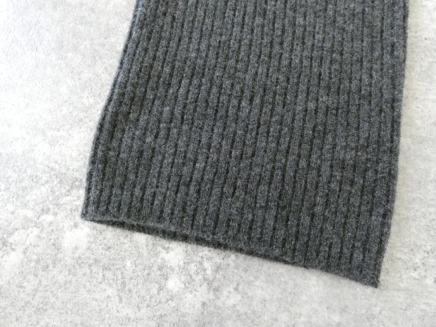 RINEN(リネン) 【別注カラーあり】2/24ウールリブ編み(ホールガーメント)ネックウォーマーの商品画像44