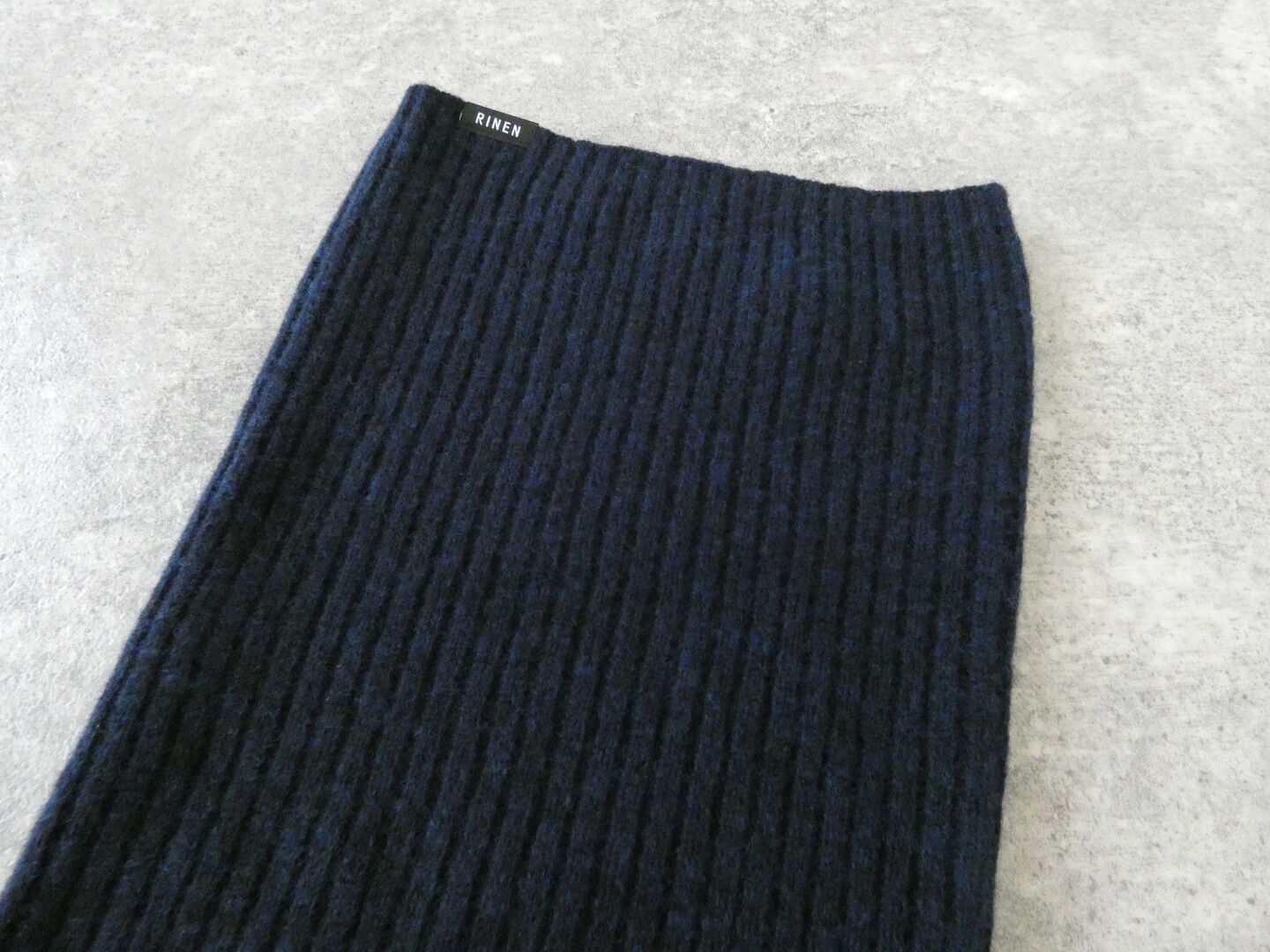 RINEN(リネン) 【別注カラーあり】2/24ウールリブ編み(ホールガーメント)ネックウォーマーの商品画像73