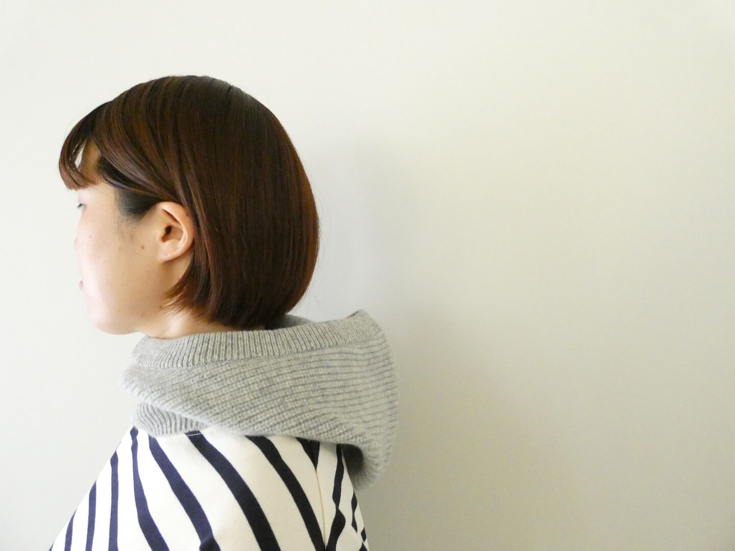 RINEN(リネン) 2/24リブ編みフーディの商品画像3