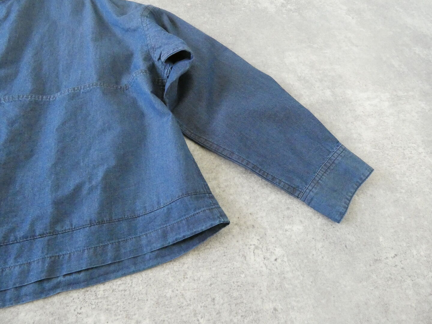 UNIVERSAL TISSU(ユニヴァーサル ティシュ) 5.4ozデニムスタンドカラークラシックシャツジャケットの商品画像25