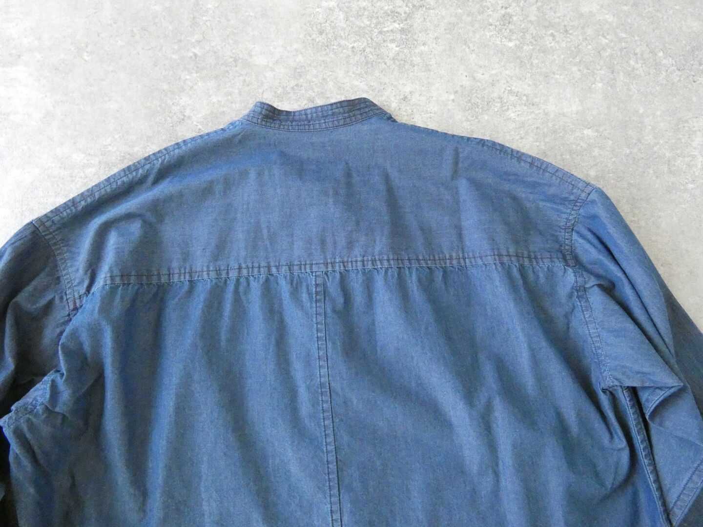 UNIVERSAL TISSU(ユニヴァーサル ティシュ) 5.4ozデニムスタンドカラークラシックシャツジャケットの商品画像27