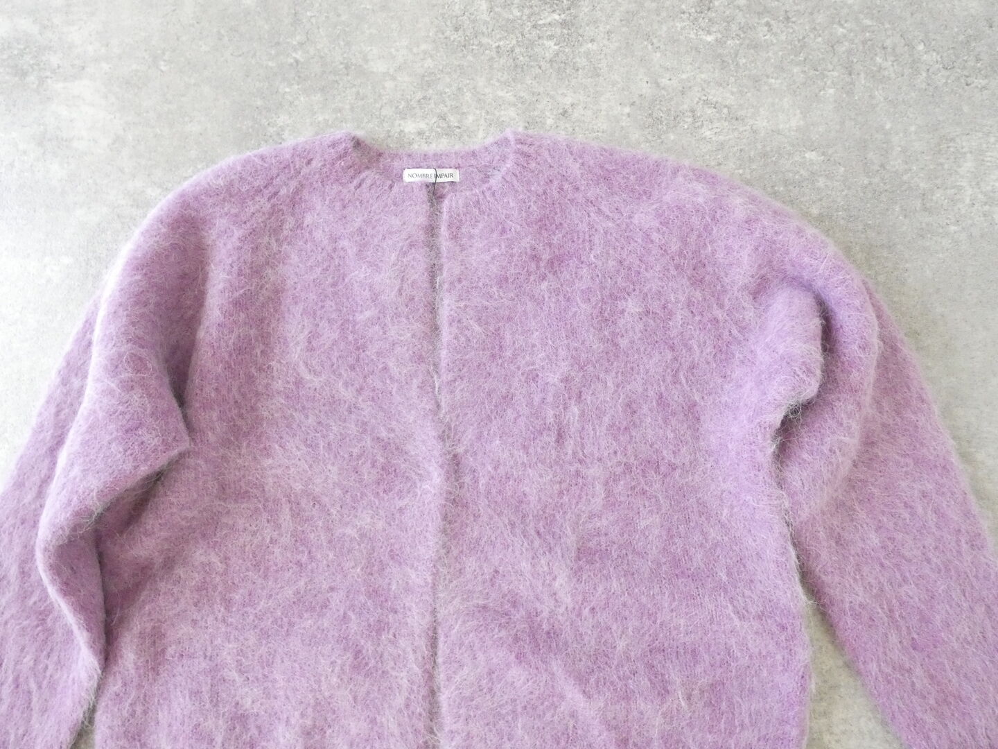 NOMBRE IMPAIR(ノンブルアンペール) アルパカシャギーショートカーデの商品画像18