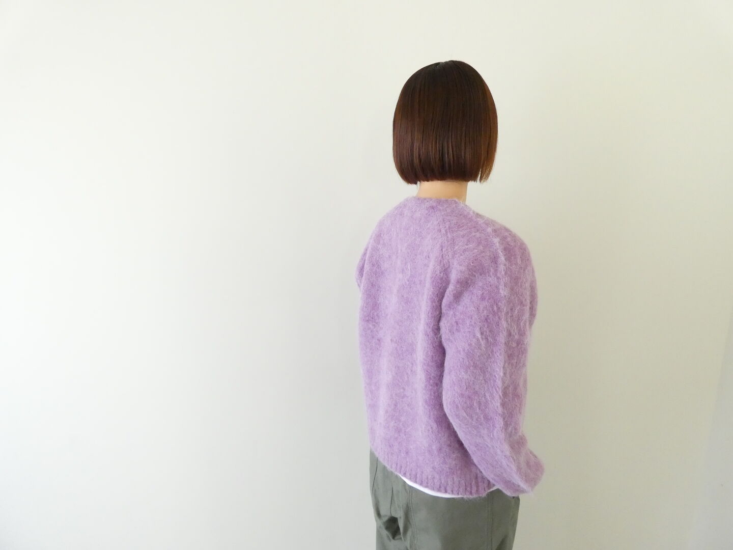 NOMBRE IMPAIR(ノンブルアンペール) アルパカシャギーショートカーデの商品画像4