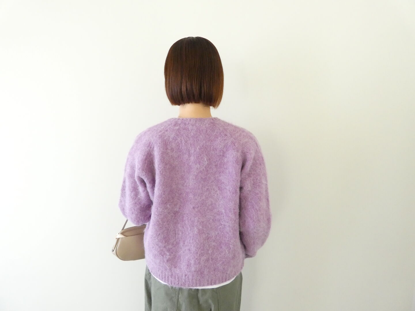 NOMBRE IMPAIR(ノンブルアンペール) アルパカシャギーショートカーデの商品画像7