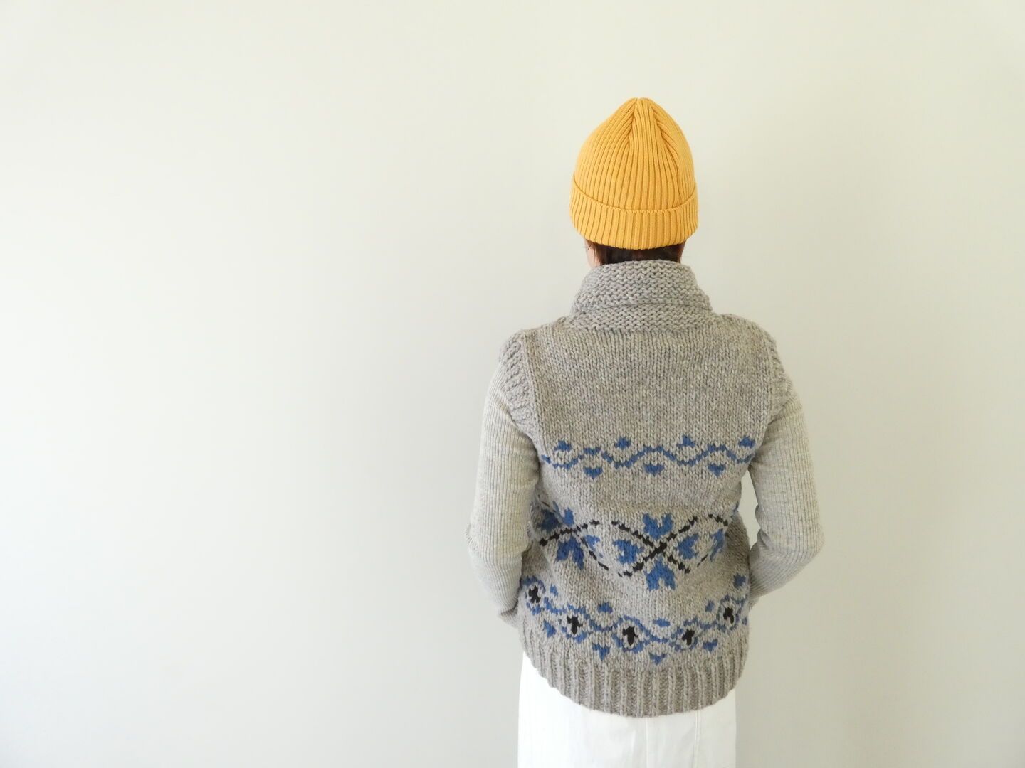 ichiAntiquite's(イチアンティークス) PERU HAND KNIT VEST ペルーハンドニットベストの商品画像2