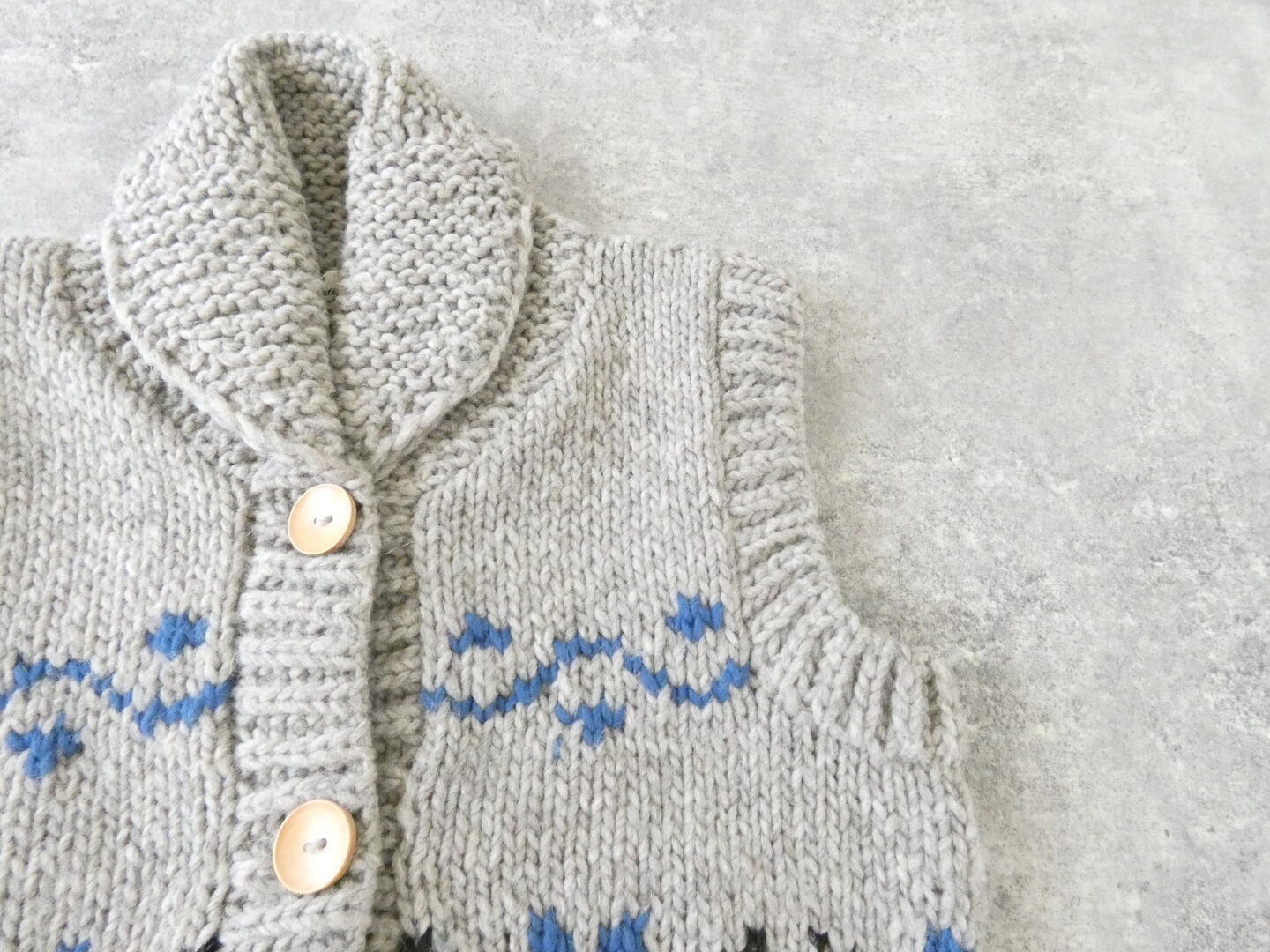 ichiAntiquite's(イチアンティークス) PERU HAND KNIT VEST ペルーハンドニットベストの商品画像24