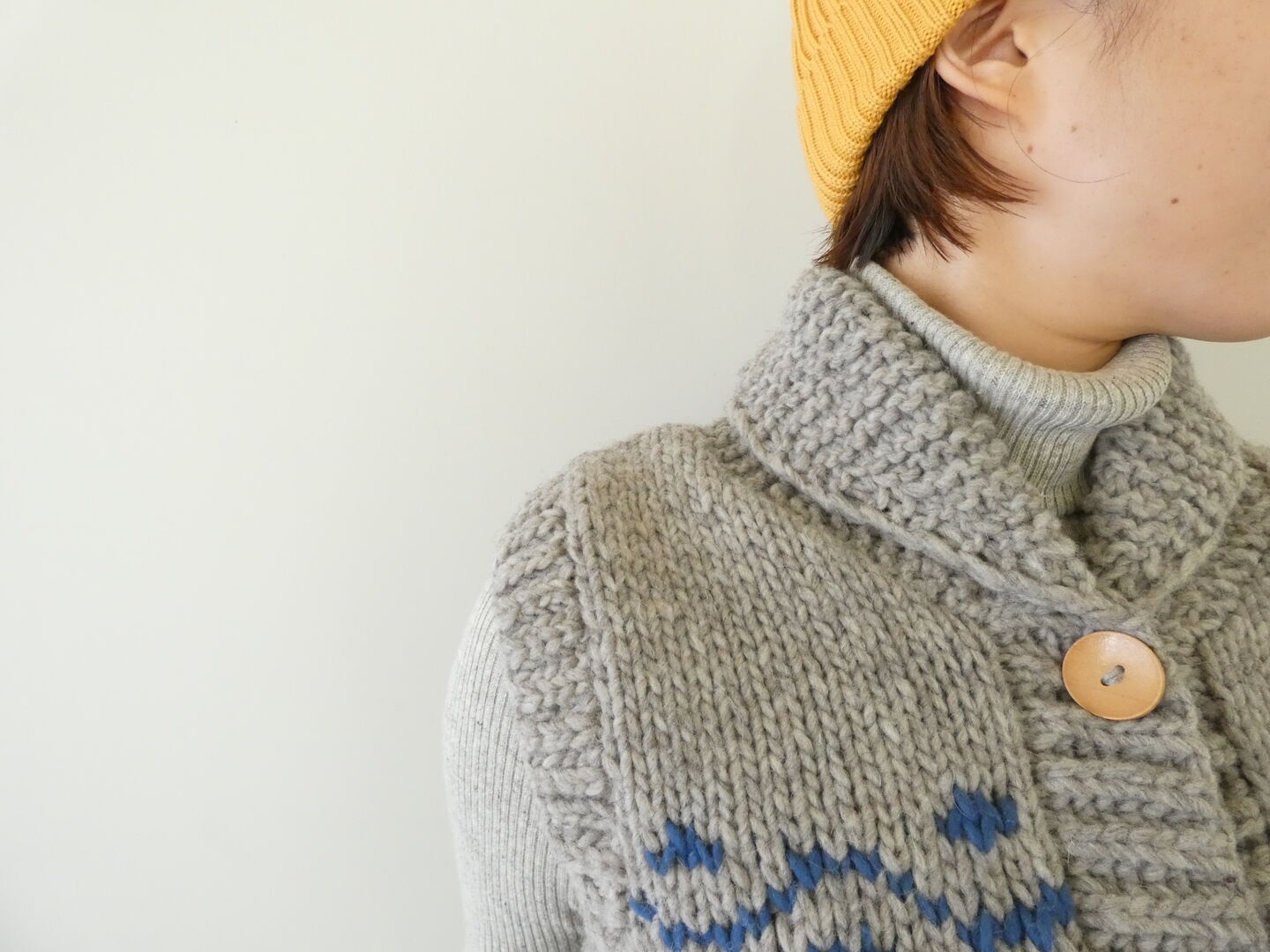 ichiAntiquite's(イチアンティークス) PERU HAND KNIT VEST ペルーハンドニットベストの商品画像4