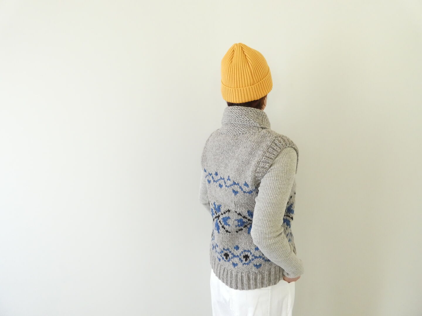 ichiAntiquite's(イチアンティークス) PERU HAND KNIT VEST ペルーハンドニットベストの商品画像7