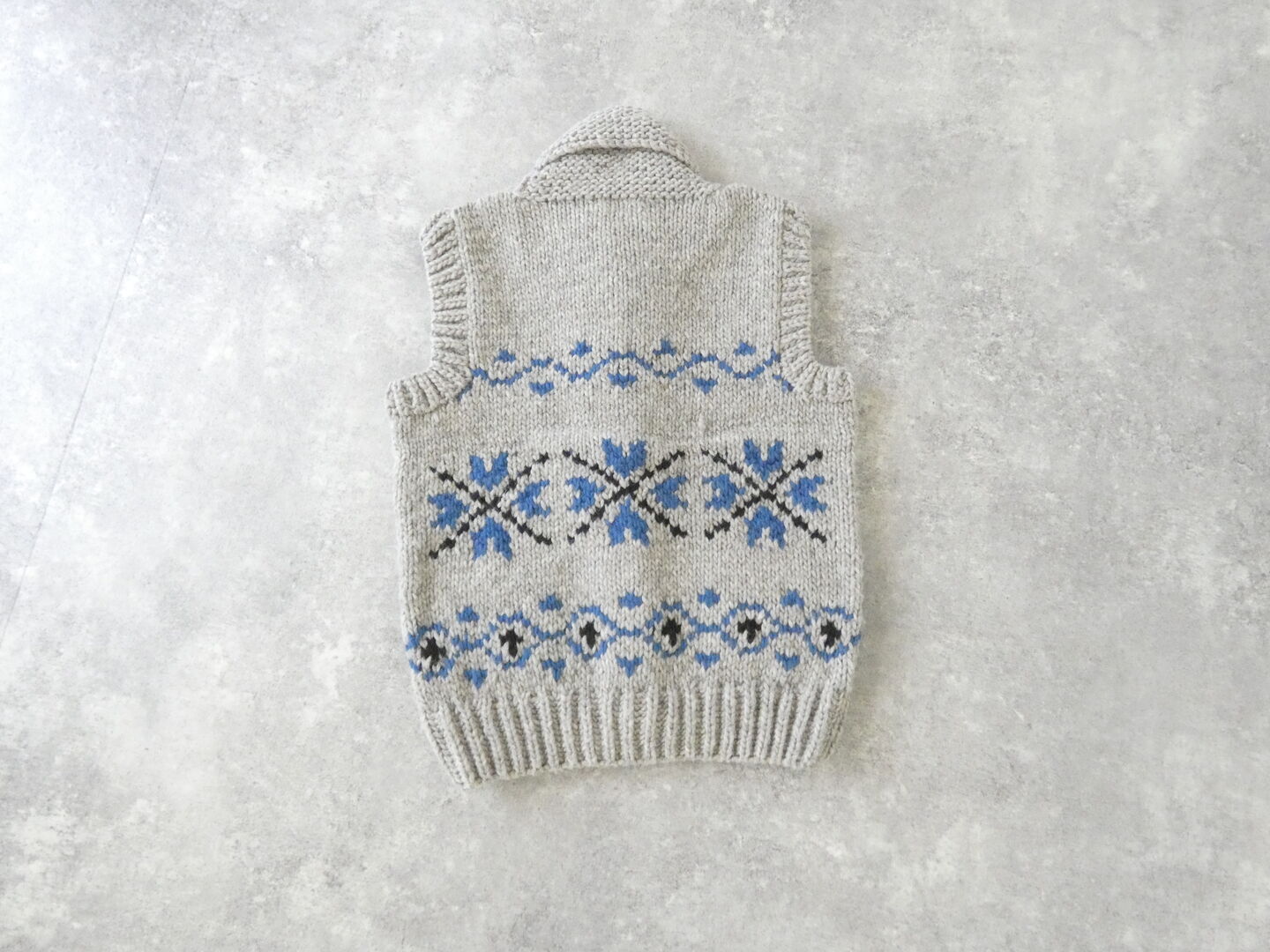 ichiAntiquite's(イチアンティークス) PERU HAND KNIT VEST ペルーハンドニットベストの商品画像8