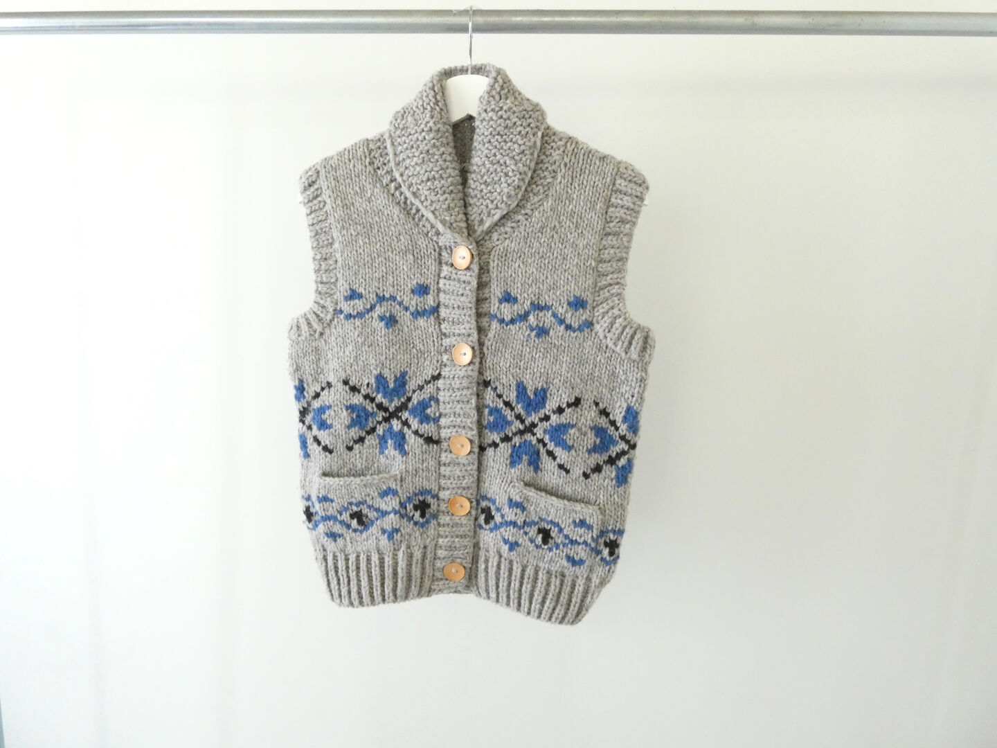 ichiAntiquite's(イチアンティークス) PERU HAND KNIT VEST ペルーハンドニットベストの商品画像9
