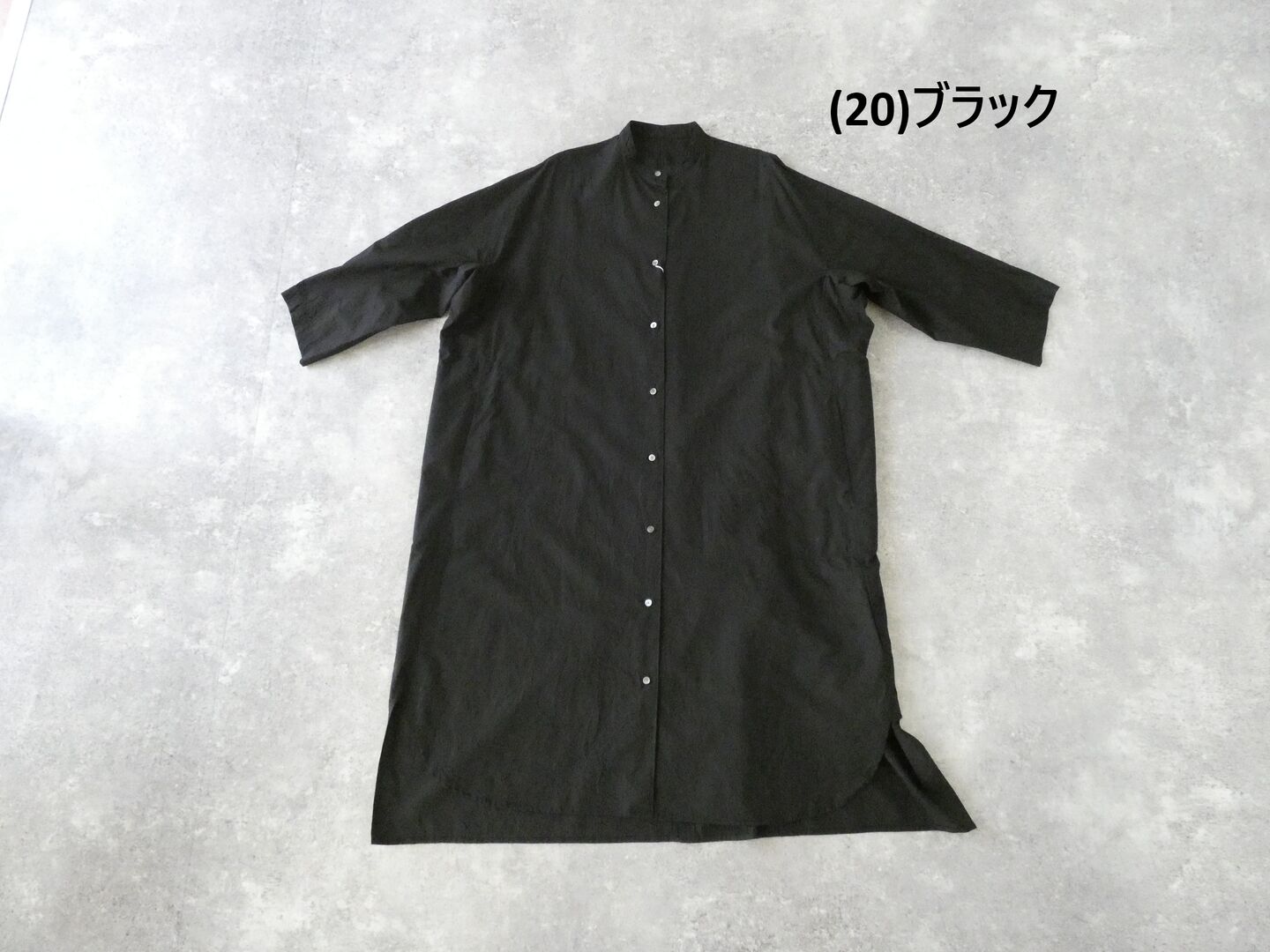 yuni(ユニ イズ ライク ア フラワー トゥー ミー) コットンキャッチワッシャーバンドカラーワンピースの商品画像28