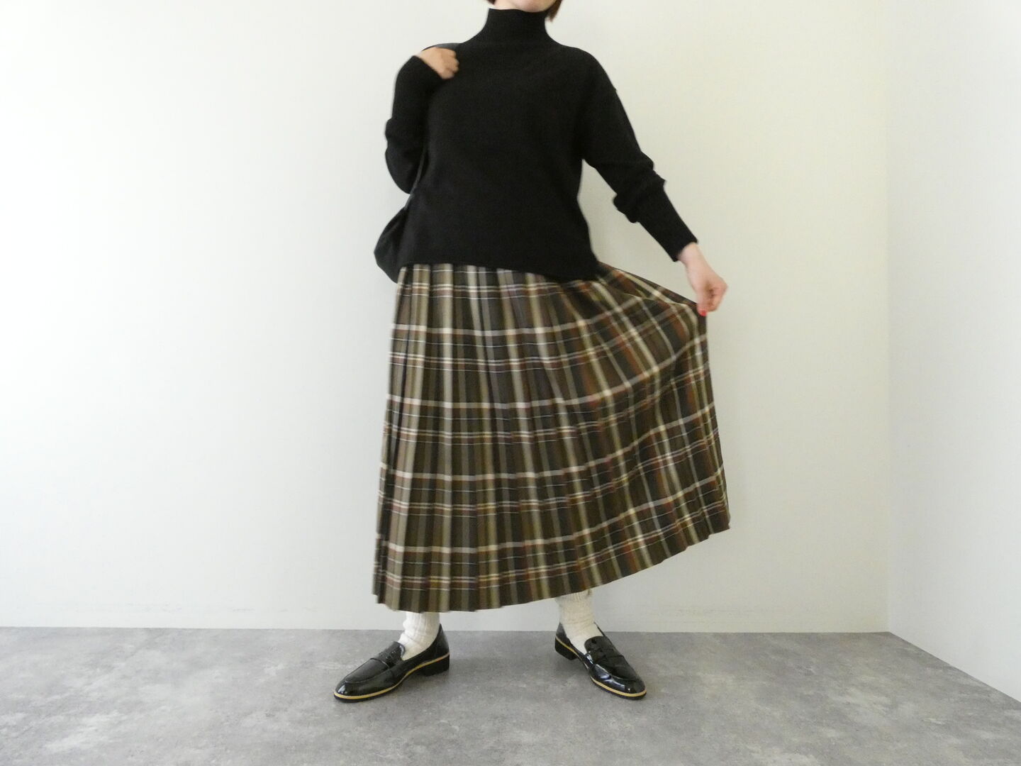 sosotto(ソソット) 切替プリーツスカートの商品画像6