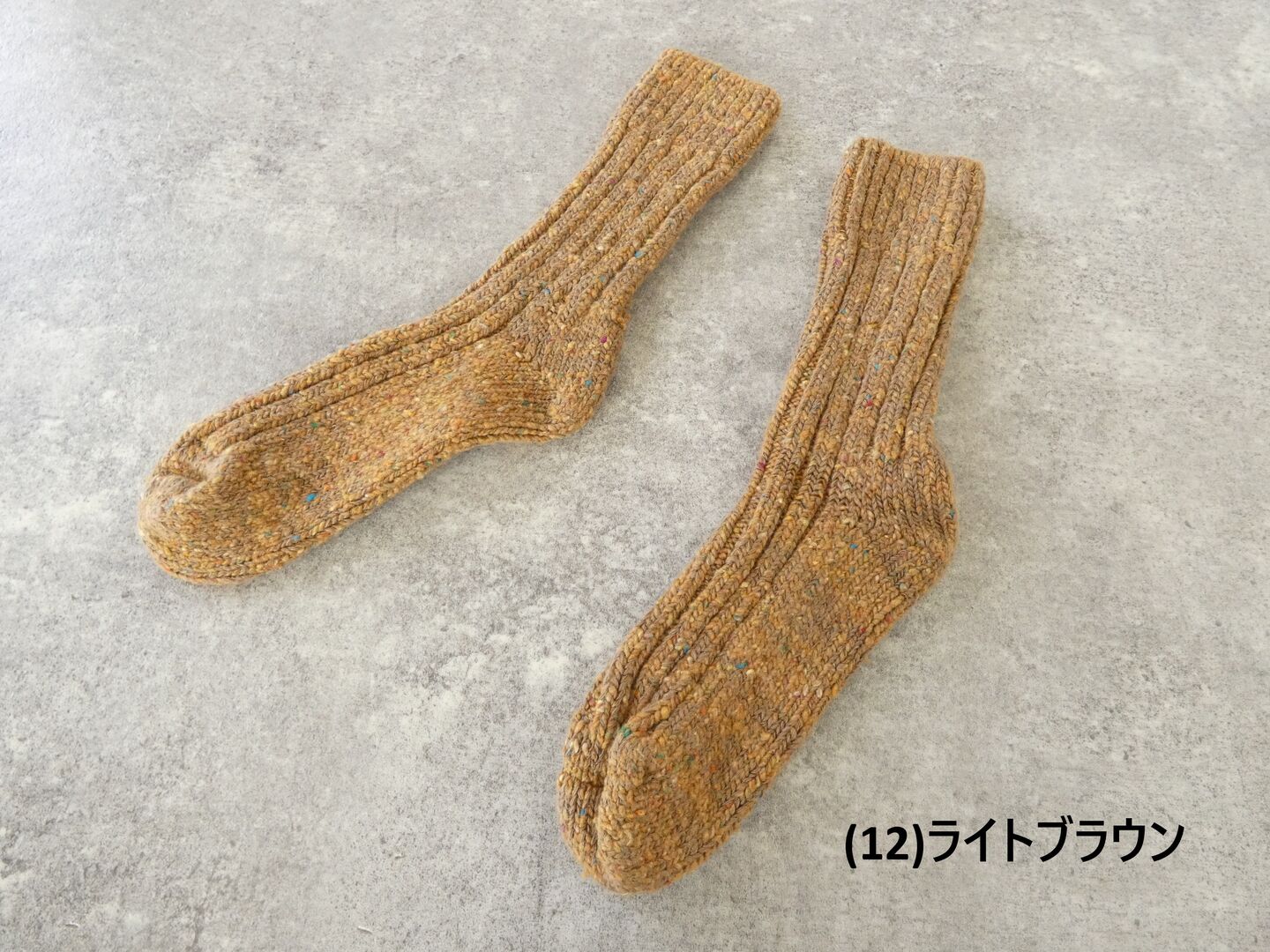 yahae(ヤハエ) Recycled Wool Organic Cotton Low Gauge Socksの商品画像70