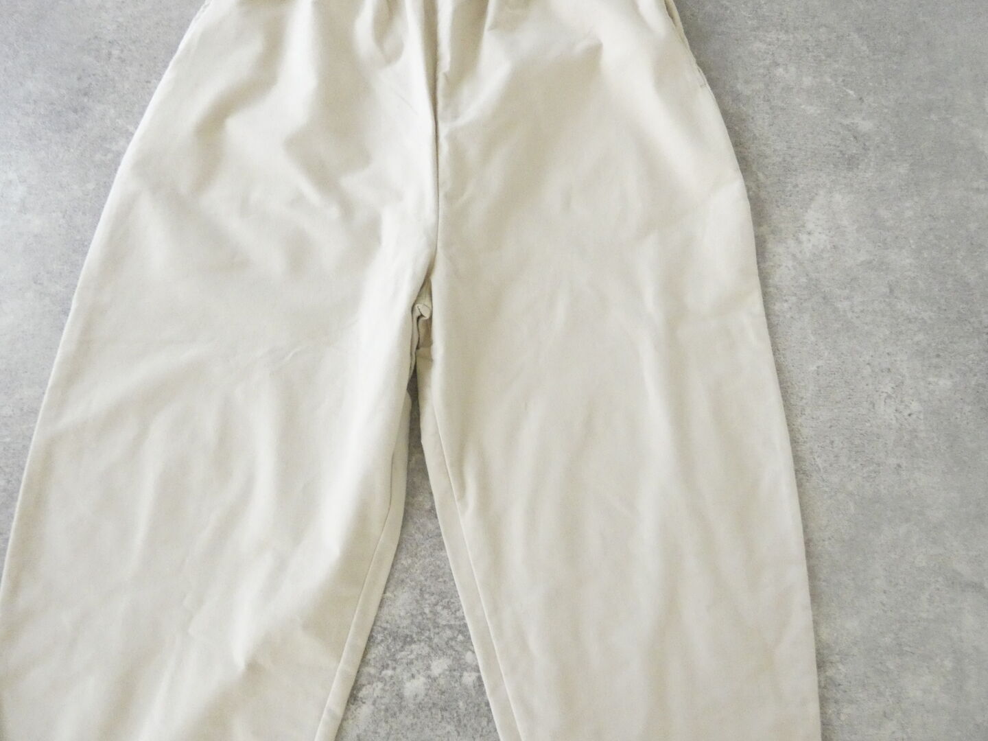 NARU セミスウェード両面起毛エッグパンツの商品画像25