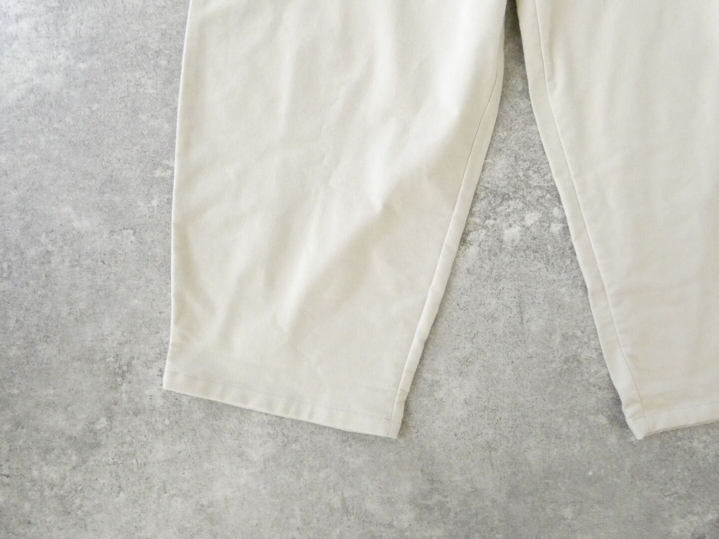 NARU セミスウェード両面起毛エッグパンツの商品画像26