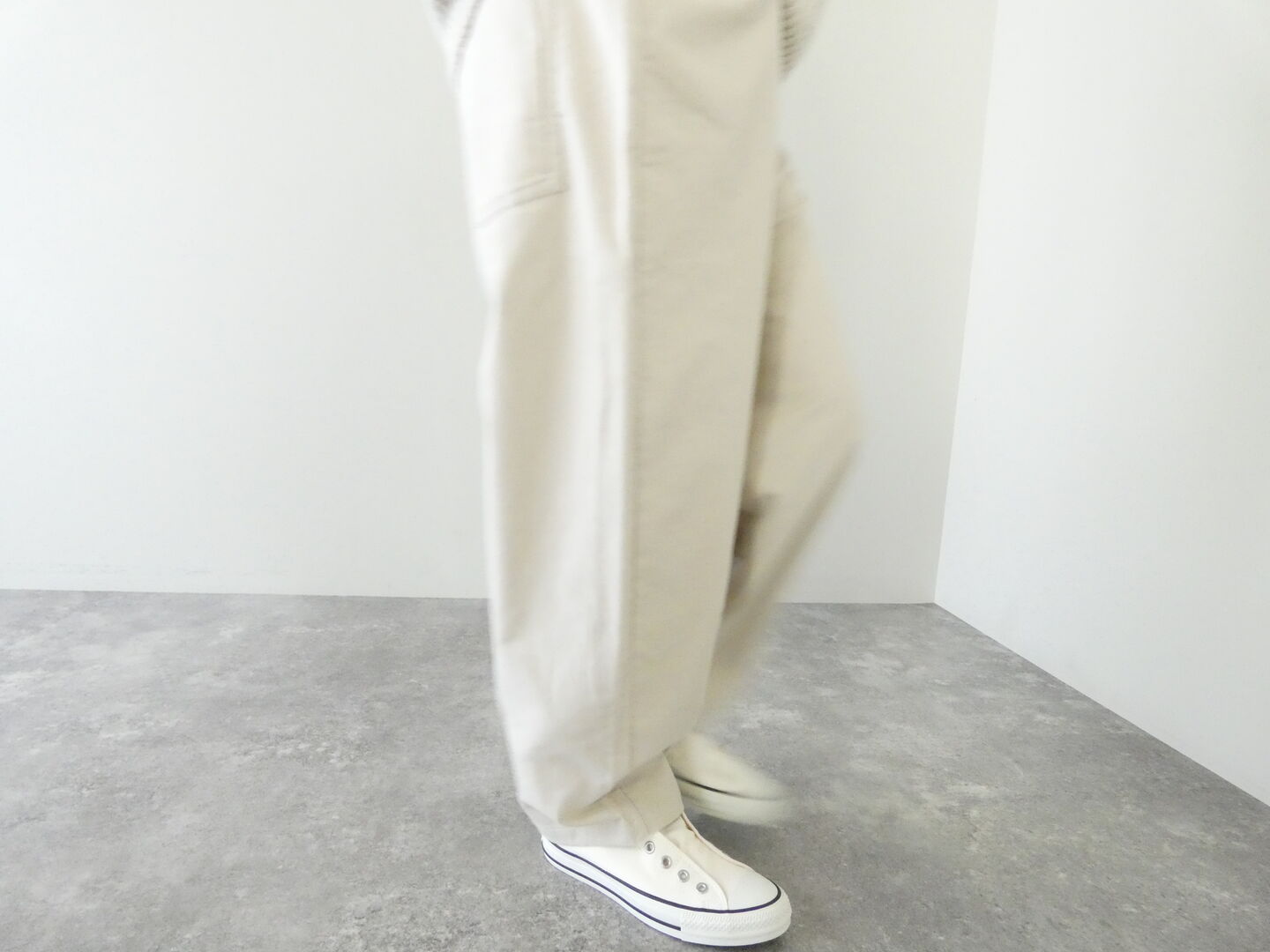 NARU セミスウェード両面起毛ノッポパンツの商品画像6