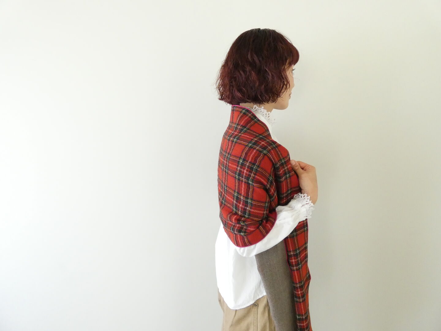 NATURAL LAUNDRY(ナチュラルランドリー) Wガーゼチェックラインストールの商品画像3