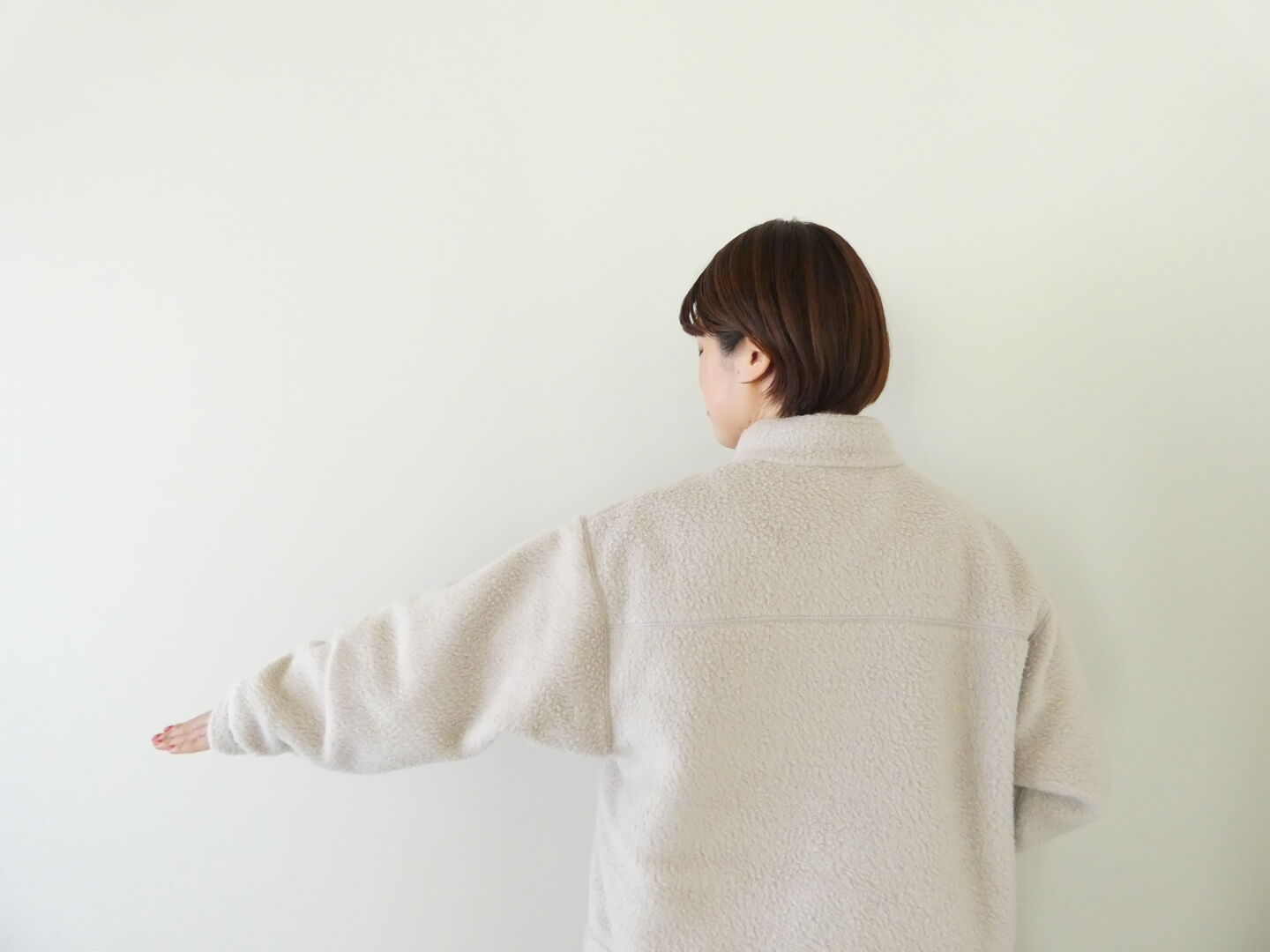 DANTON(ダントン) ダブルフェイスボアスタンドカラージャケットの商品画像5