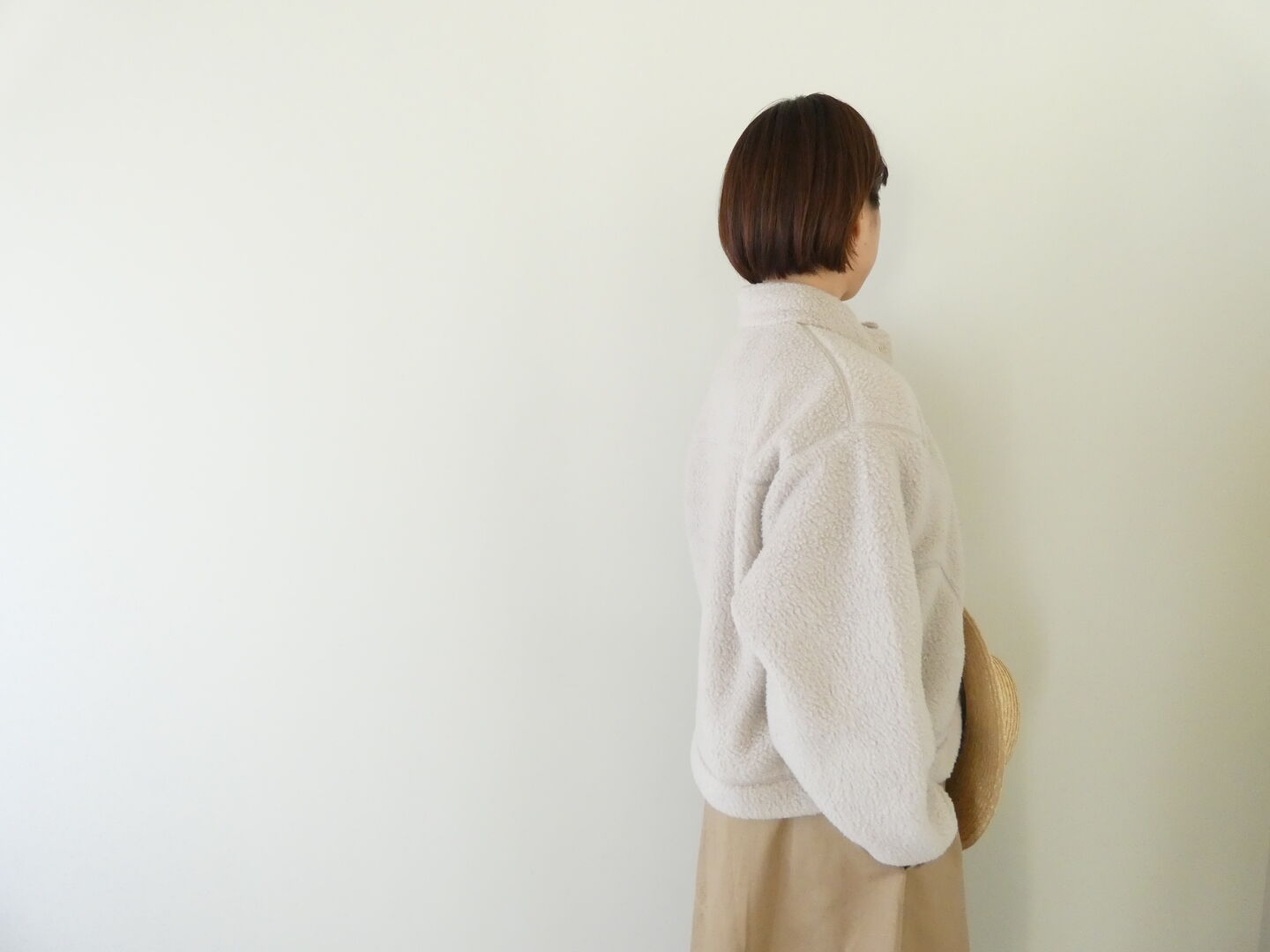 DANTON(ダントン) ダブルフェイスボアスタンドカラージャケットの商品画像8