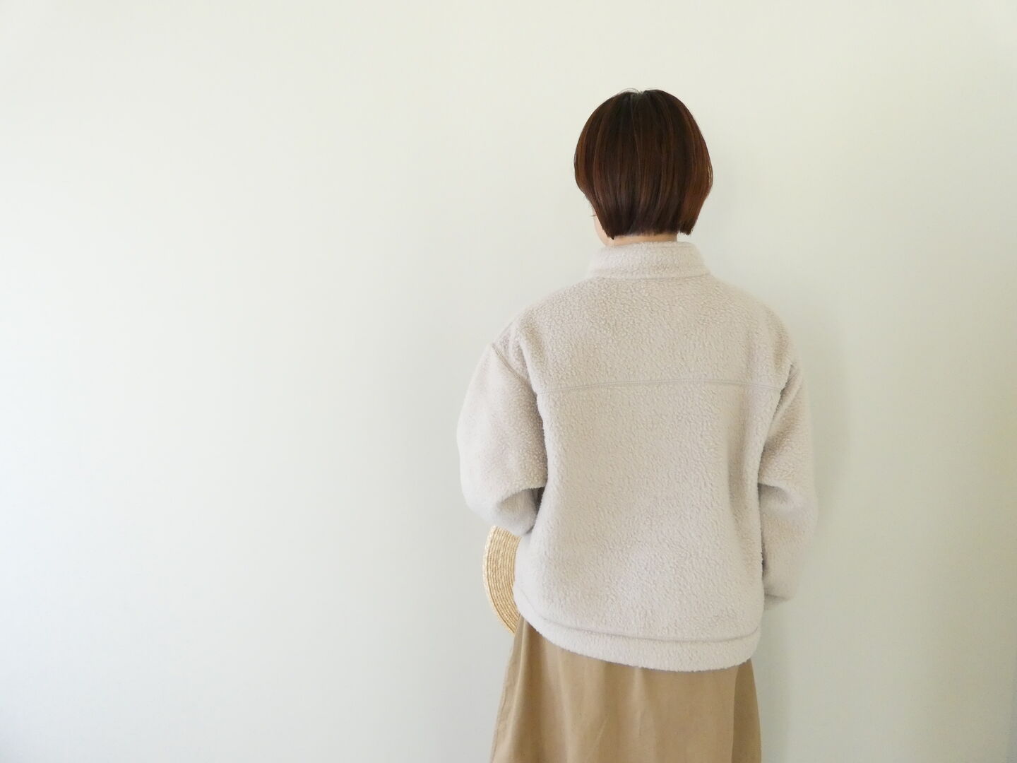 DANTON(ダントン) ダブルフェイスボアスタンドカラージャケットの商品画像9