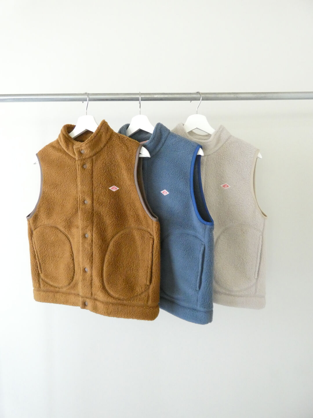 DANTON(ダントン) ダブルフェイスボアスタンドカラーベストの商品画像10