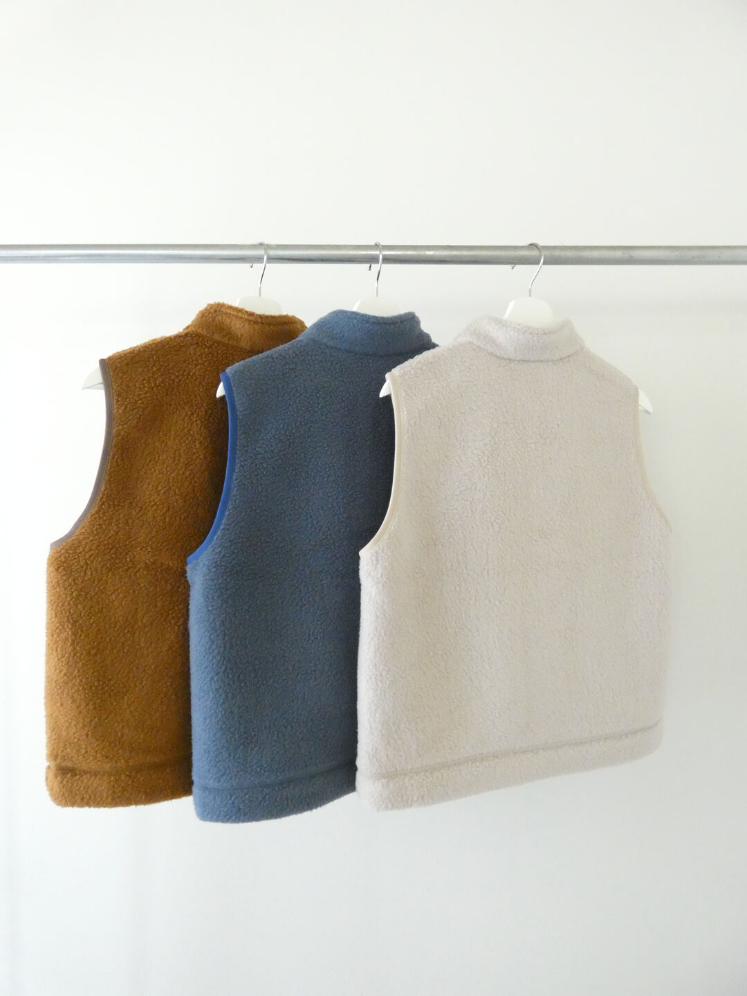 DANTON(ダントン) ダブルフェイスボアスタンドカラーベストの商品画像11