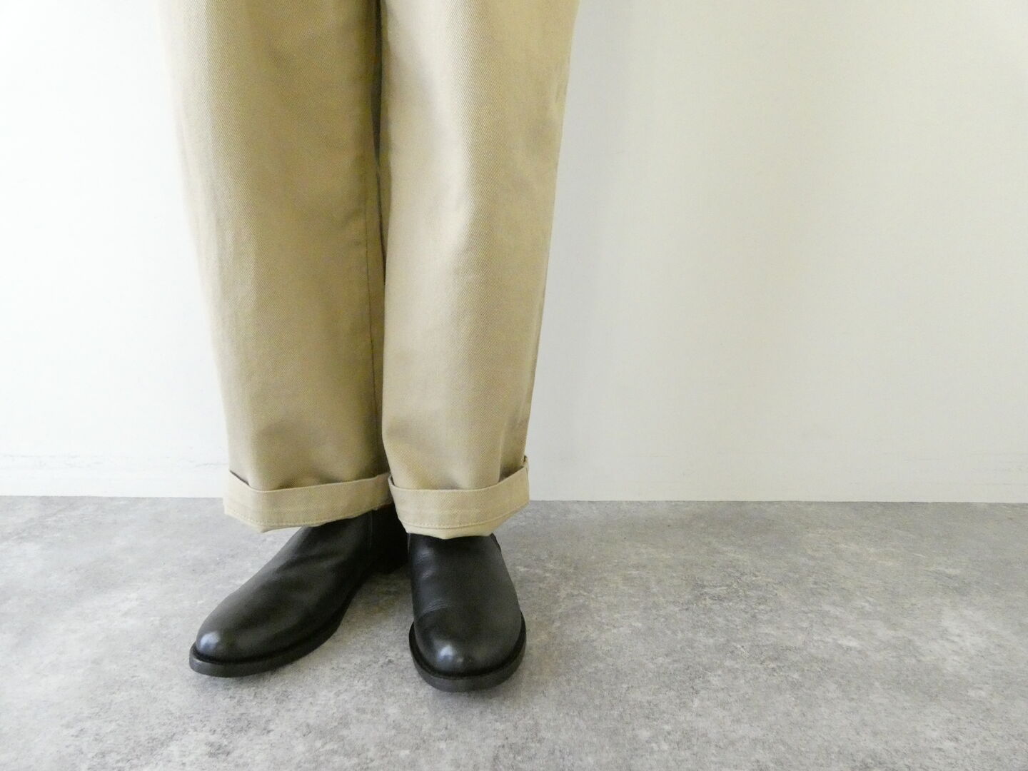DANTON(ダントン) 2タック　ルーズチノパンツの商品画像5