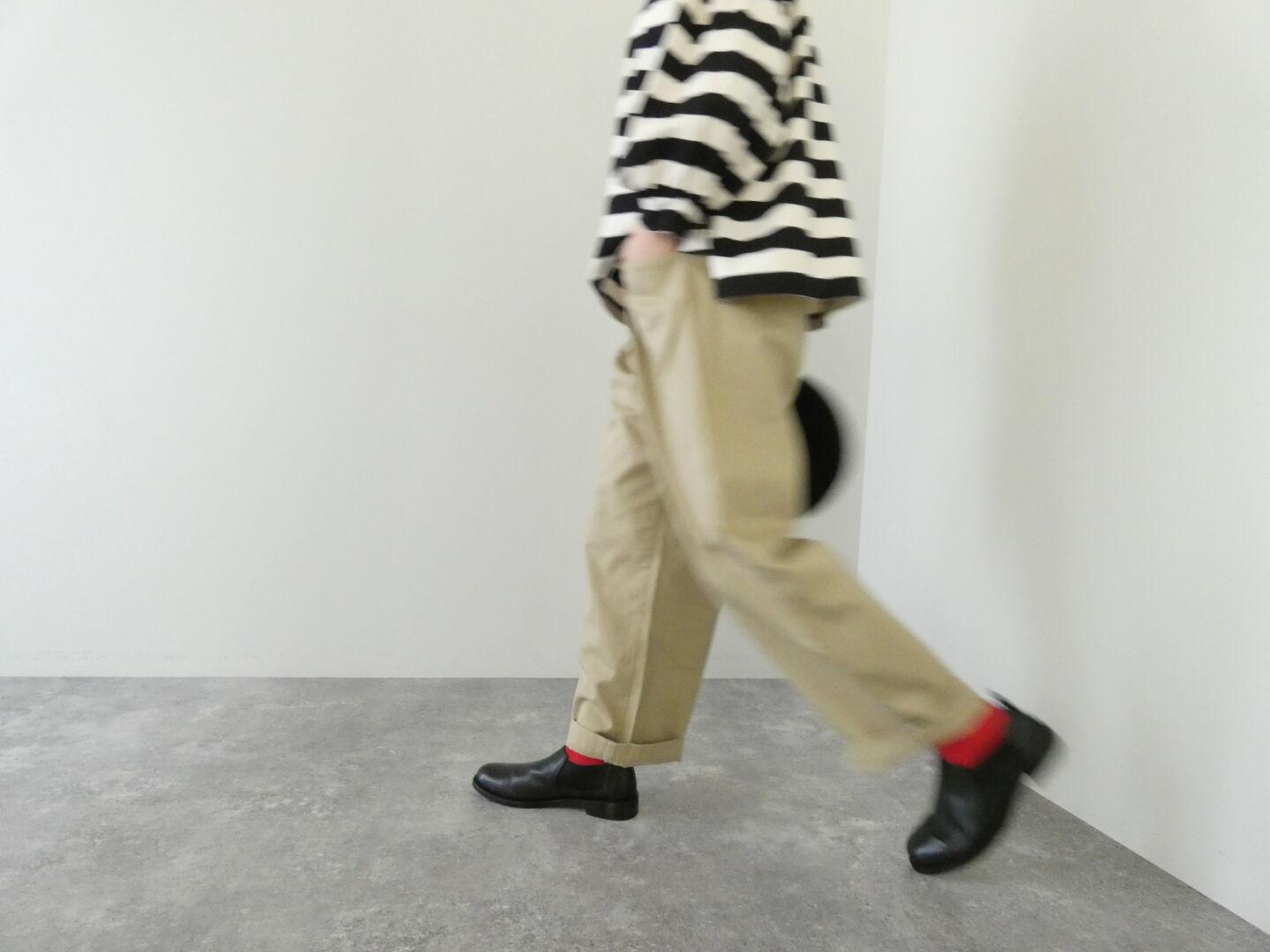 DANTON(ダントン) 2タック　ルーズチノパンツの商品画像7