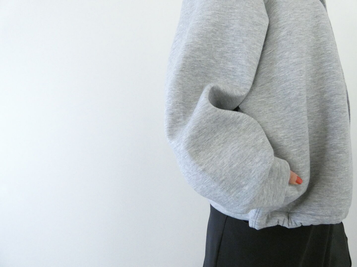 Gymphlex(ジムフレックス) ダンボールニットZIPフードジャケットの商品画像5