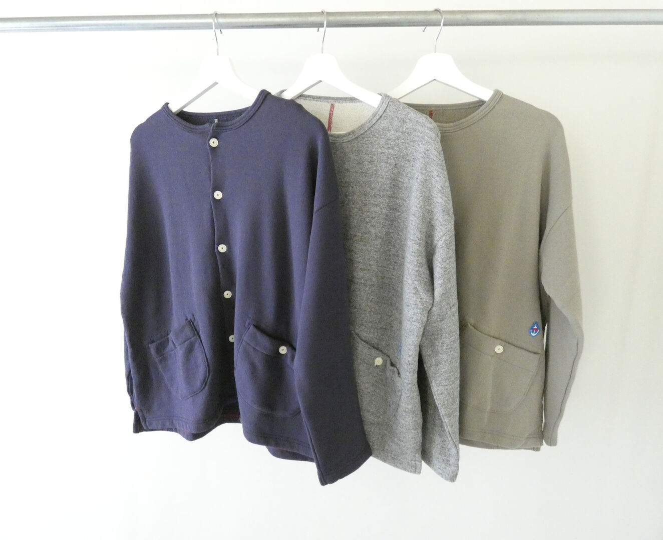 快晴堂(かいせいどう) Girls軽い裏毛Wideカーディガンの商品画像11