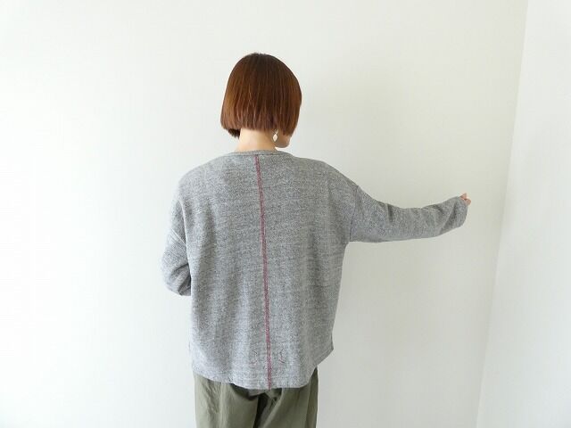 快晴堂(かいせいどう) Girls軽い裏毛Wideカーディガンの商品画像2