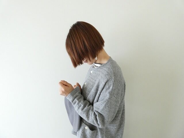 快晴堂(かいせいどう) Girls軽い裏毛Wideカーディガンの商品画像8