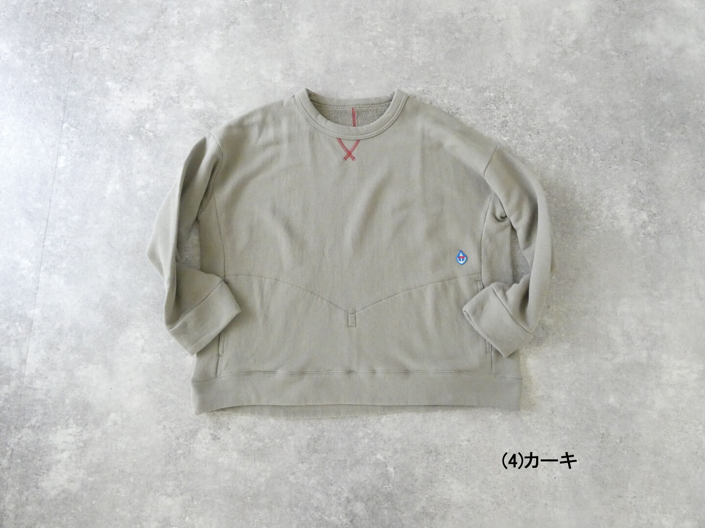 快晴堂(かいせいどう) Girls軽い裏毛　クルーネックプルオーバーの商品画像11