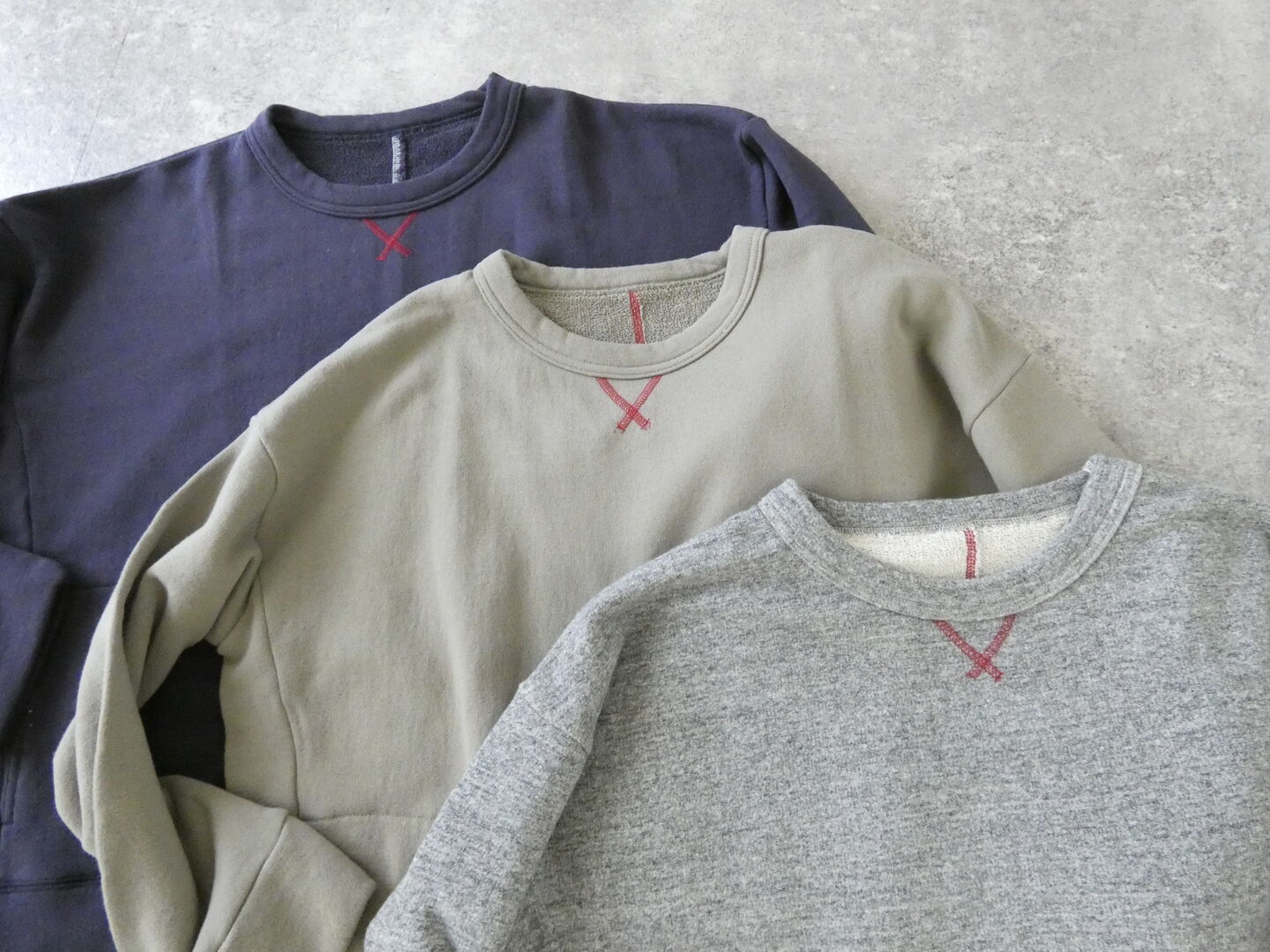 快晴堂(かいせいどう) Girls軽い裏毛　クルーネックプルオーバーの商品画像8