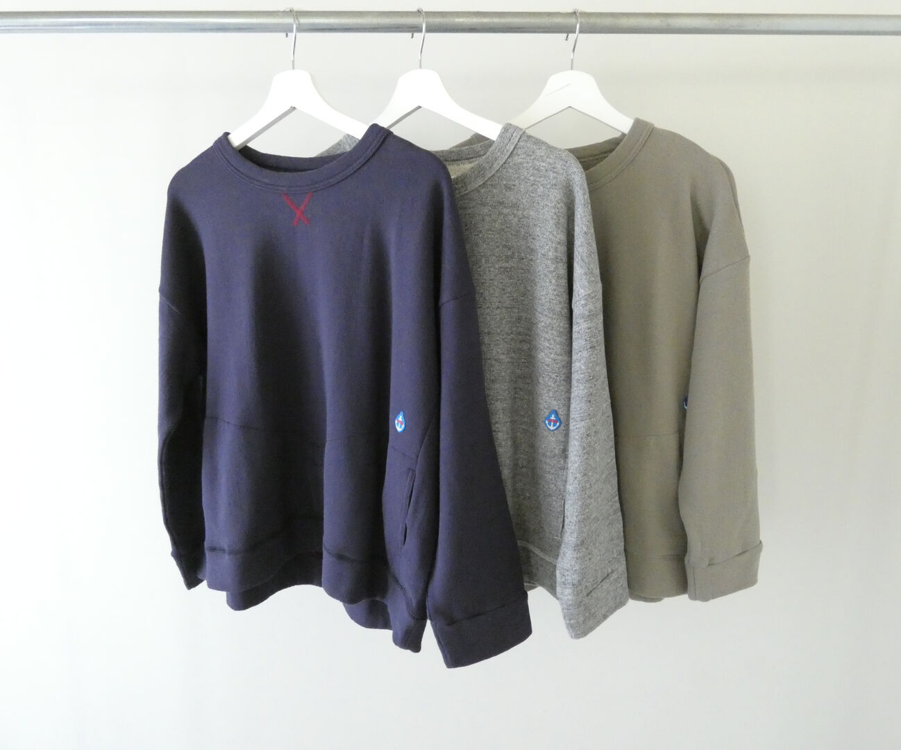 快晴堂(かいせいどう) Girls軽い裏毛　クルーネックプルオーバーの商品画像9